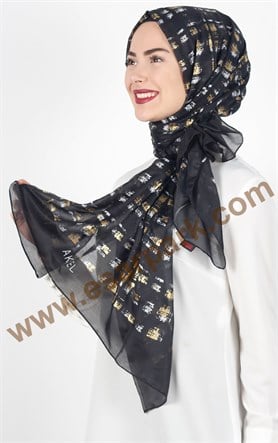 Akel Yaldızlı Şal 5222-3