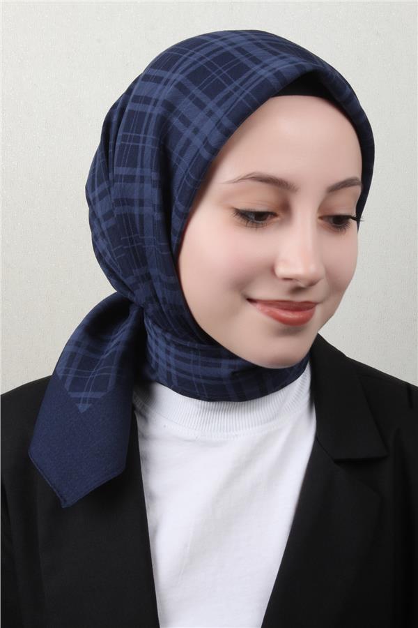 Aker Ekose Eşarp 1040400-921 Lacivert