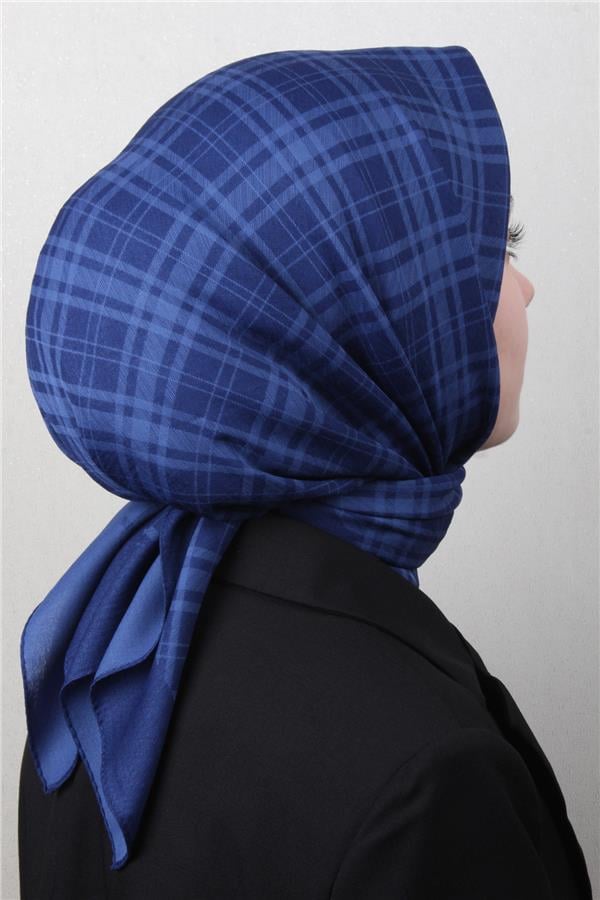 Aker Ekose Eşarp 1040400-923 Gece Mavisi