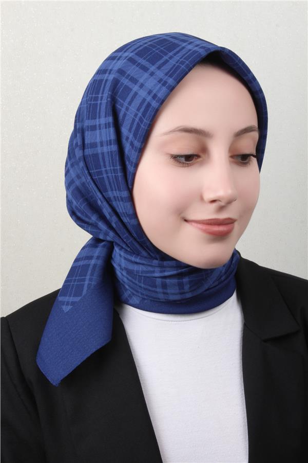 Aker Ekose Eşarp 1040400-923 Gece Mavisi