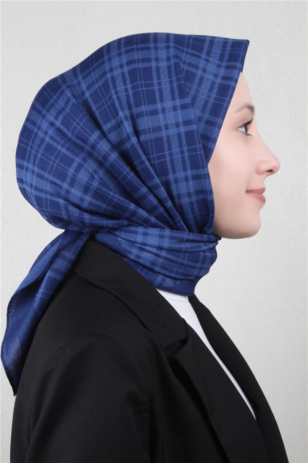 Aker Ekose Eşarp 1040400-923 Gece Mavisi