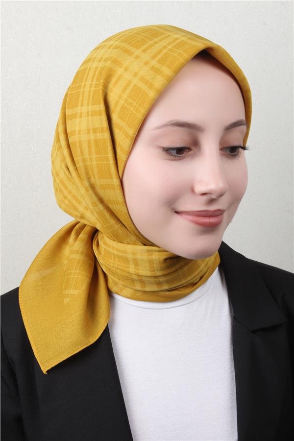 Aker Ekose Eşarp 1040400-962 Hardal