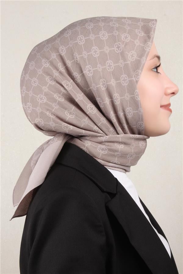 Aker Elegance Monogram Eşarp 1090500-982 Taş