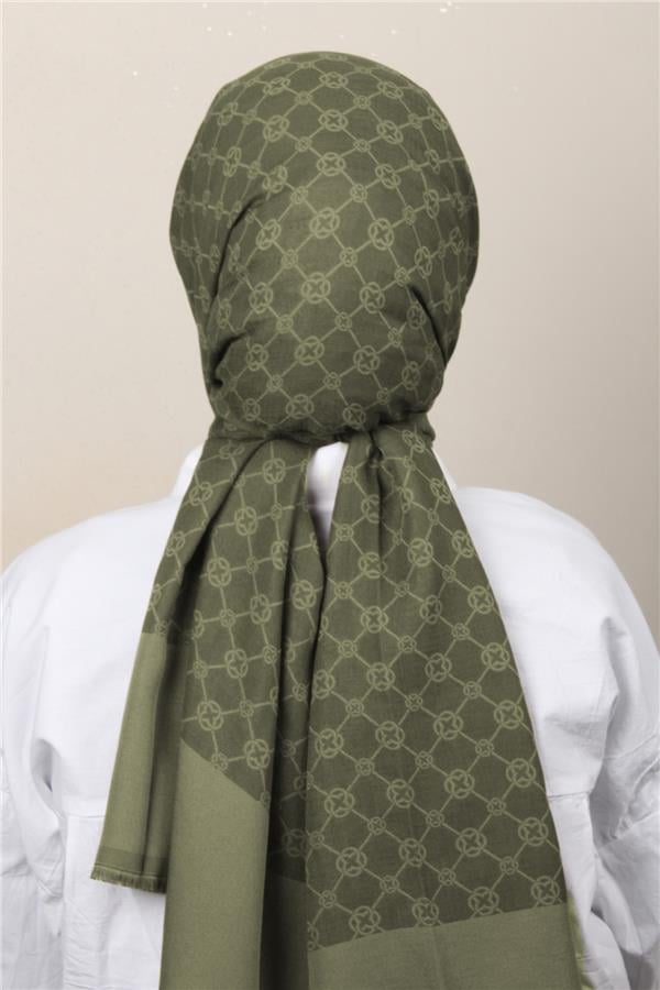 Aker Elegance Monogram Şal 1090100-934
