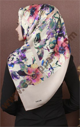 AKER İPEK EŞARP 2018 YAZ SEZONU 7556701-331