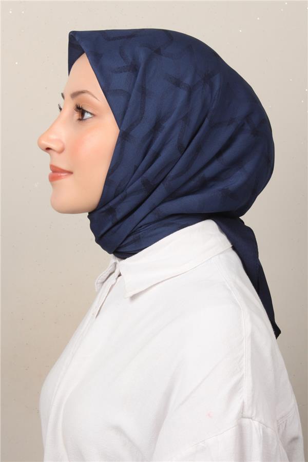 Aker Karma Eşarp 1040600-21 Lacivert