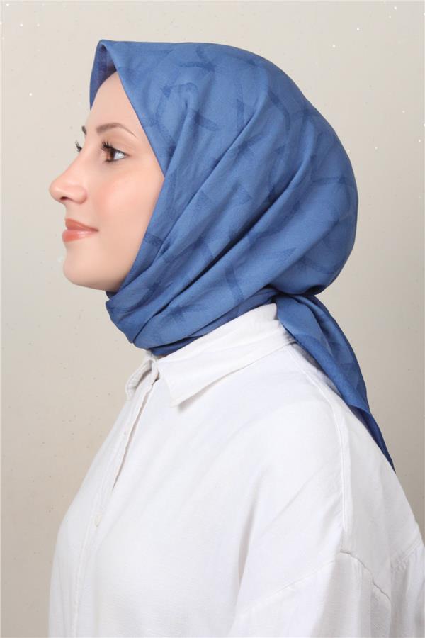 Aker Karma Eşarp 1040600-22 İndigo