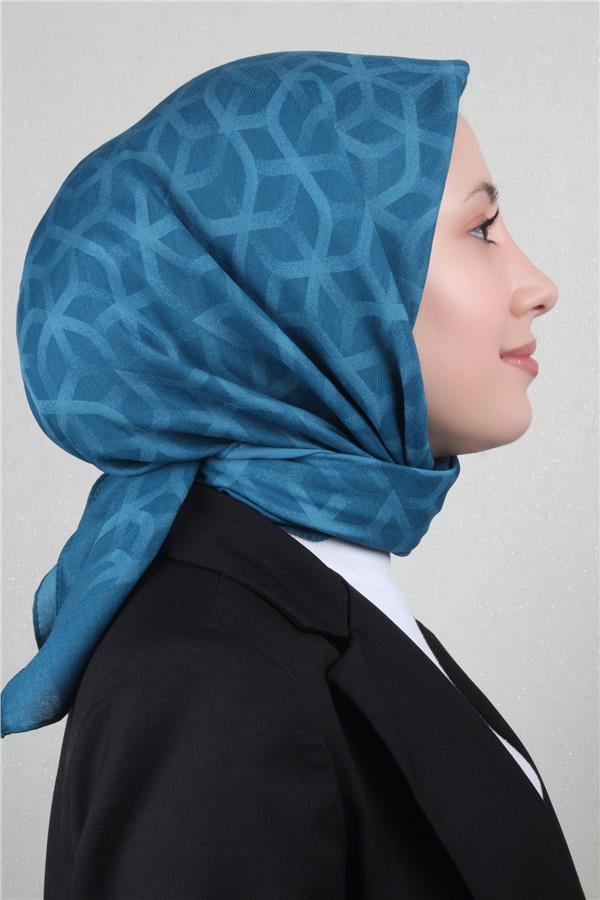 Aker Karma Eşarp 1040600-924 Turkuaz