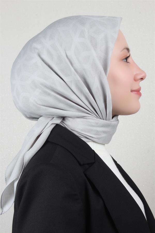Aker Karma Eşarp 1040600-971 Açık Gri
