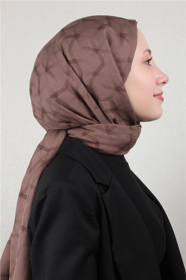 Aker Karma Şal 1040500-931 Kahverengi