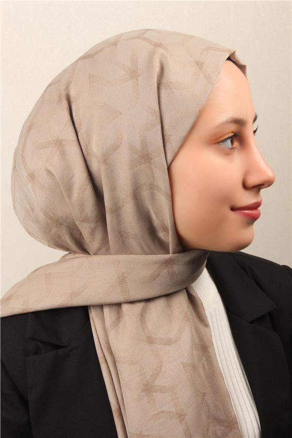 Aker Karma Şal 1040500-982 Sütlü Kahve