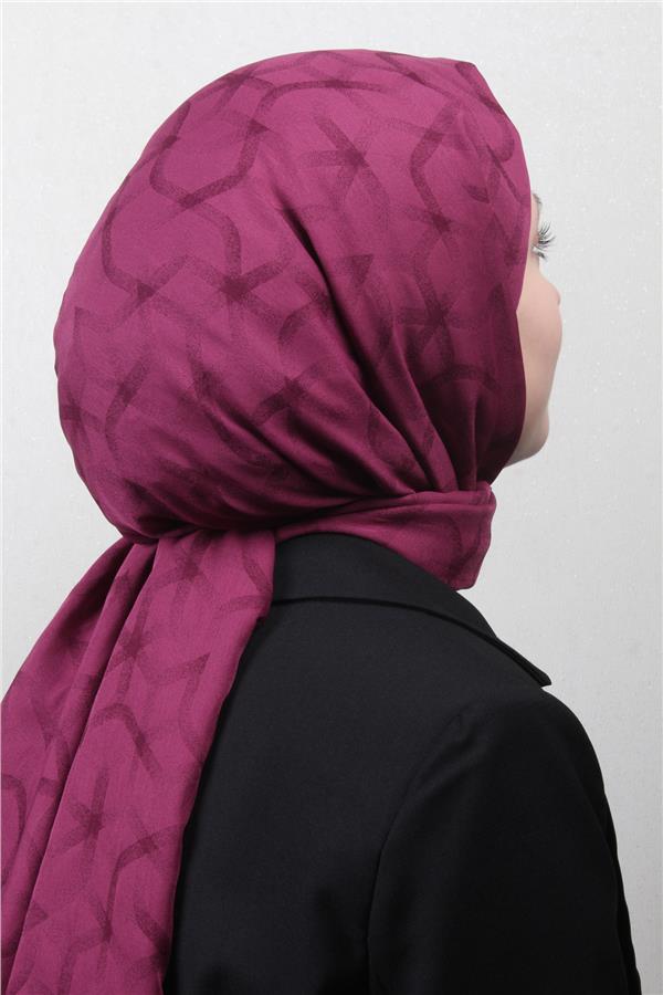 Aker Karma Şal 1040500-992 Mürdüm