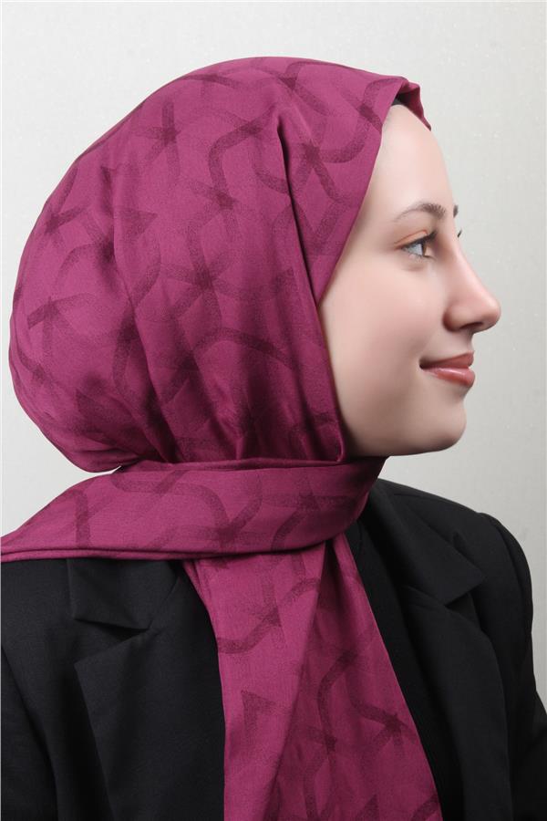 Aker Karma Şal 1040500-992 Mürdüm