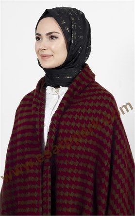 Aker Kışlık Omuz Şalı 9000-10