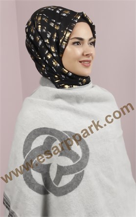 Aker Kışlık Omuz Şalı 9000-16