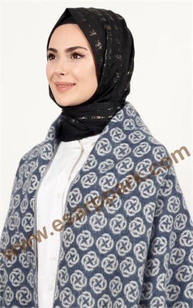 Aker Kışlık Omuz Şalı 9000-2