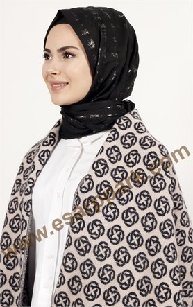 Aker Kışlık Omuz Şalı 9000-3