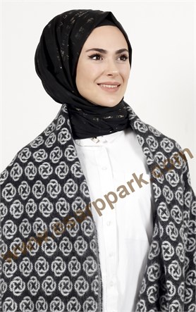 Aker Kışlık Omuz Şalı 9000-5