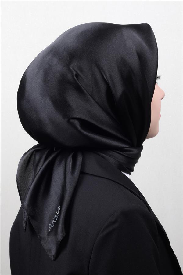 Aker Kristal Eşarp 1070900-911 Siyah