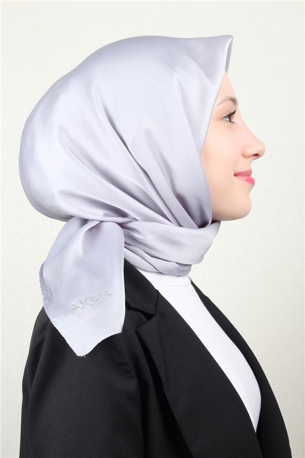 Aker Kristal Eşarp 1070900-971 Gümüş