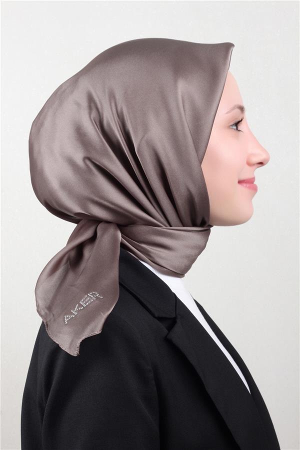 Aker Kristal Eşarp 1070900-982 Mocha