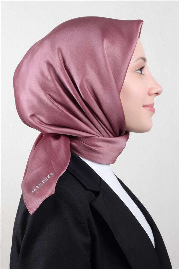 Aker Kristal Eşarp 1070900-991 Gül Kurusu