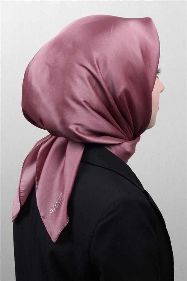 Aker Kristal Eşarp 1070900-991 Gül Kurusu