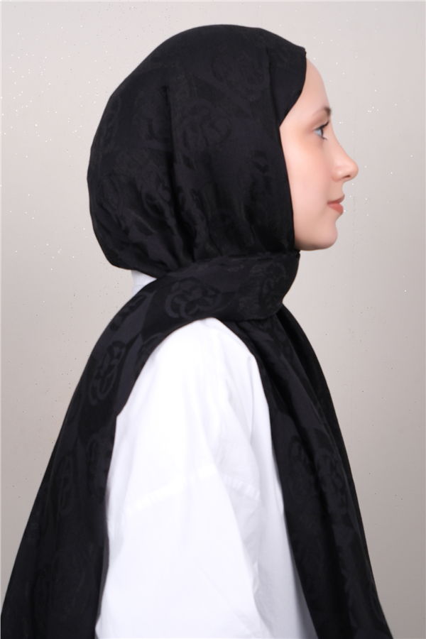 Aker Lyc & Coton Şal 6070500-911 Siyah 