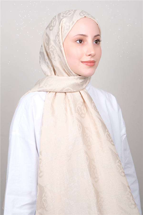 Aker Lyc & Coton Şal 6070500-934 Bej