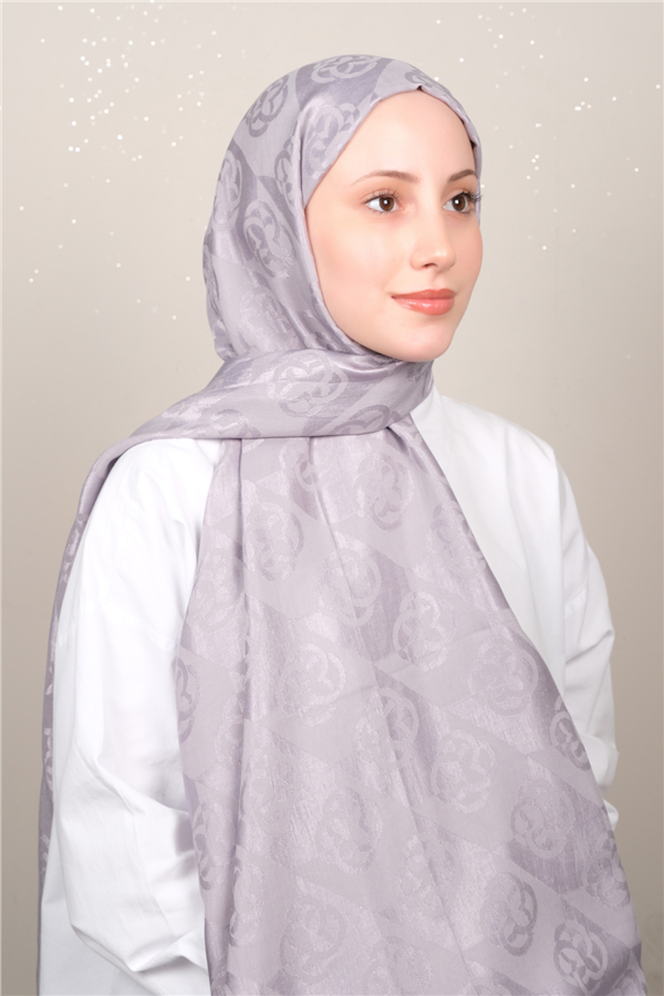 Aker Lyc & Coton Şal 6070500-971 Gümüş 