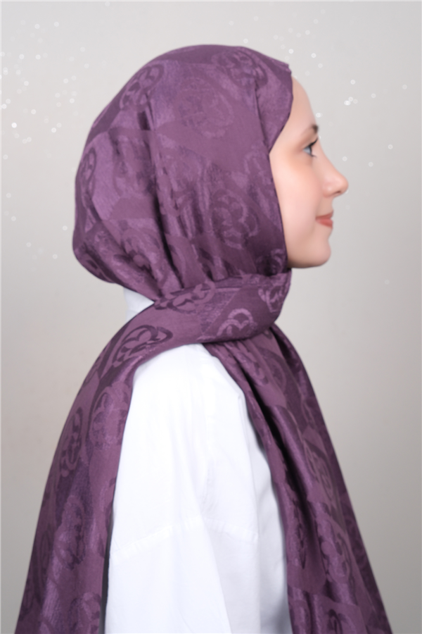 Aker Lyc & Coton Şal 6070500-992 Leylak