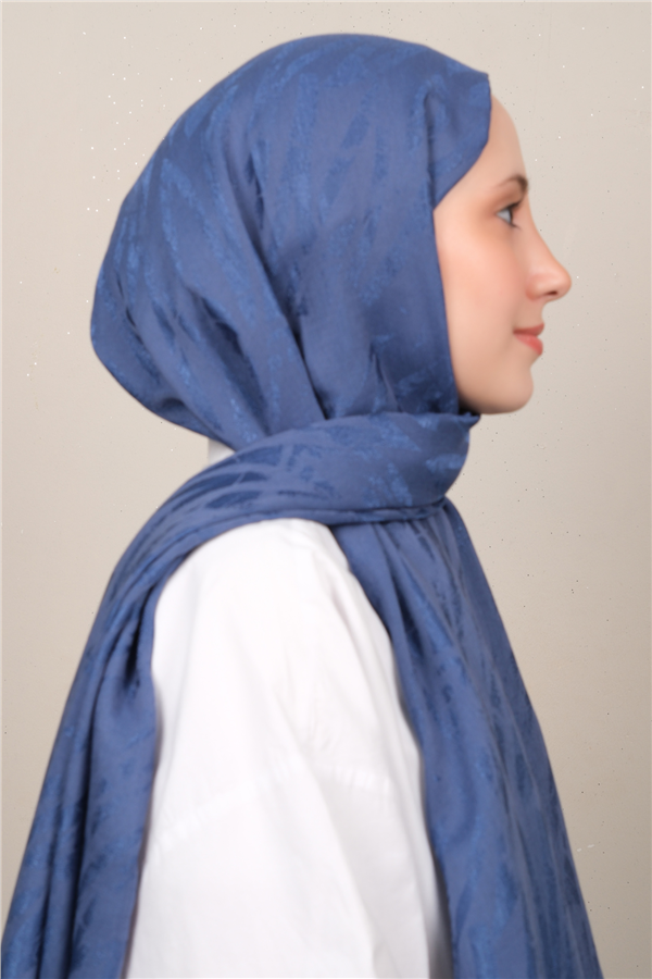 Aker Lyc & Coton Şal 6070700-922 Mavi 