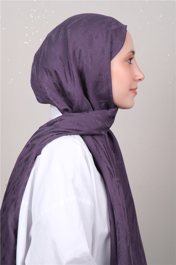 Aker Lyc & Coton Şal 6070700-992 Koyu Leylak 