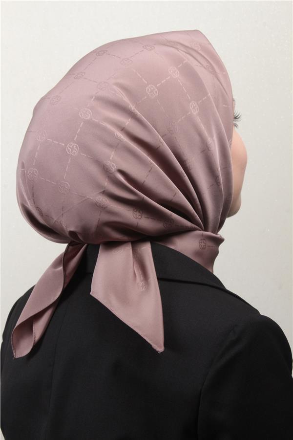 Aker Monogram İcon Eşarp 1070400-981 Mocha
