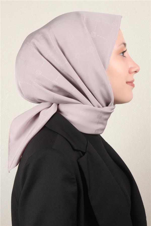Aker Monogram İcon Eşarp 1070400-991 Toz Pembe