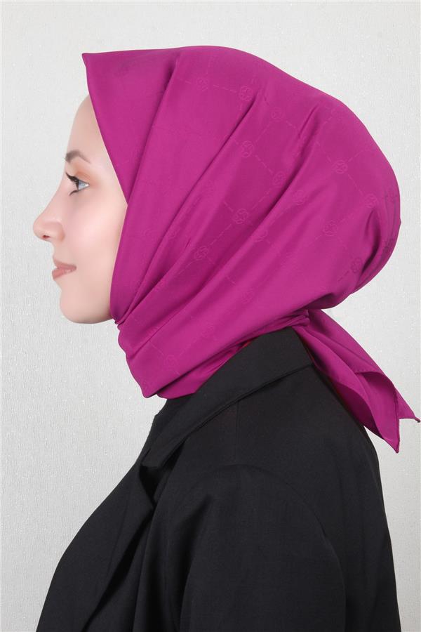 Aker Monogram İcon Eşarp 1070400-993 Şeker Pembe