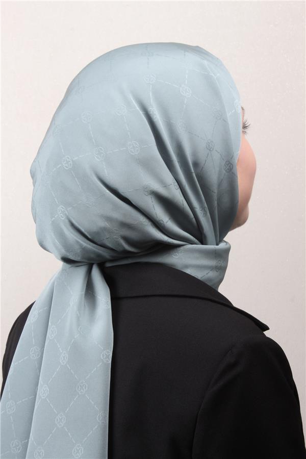 Aker Monogram İcon Şal 4112-1 Su Yeşili