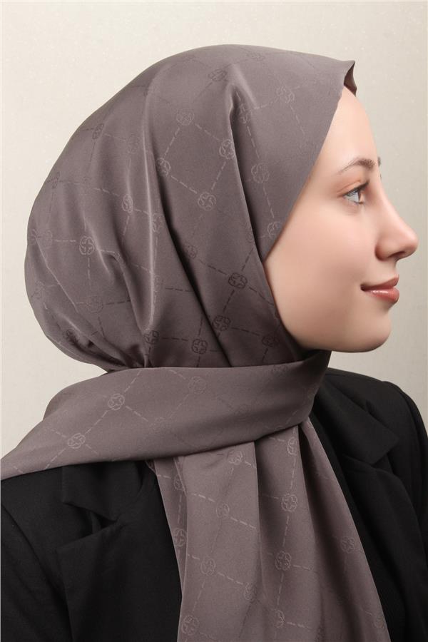 Aker Monogram İcon Şal 4112-15 Duman