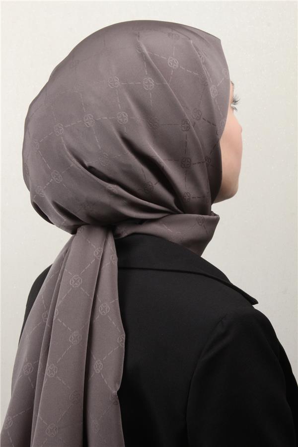 Aker Monogram İcon Şal 4112-15 Duman