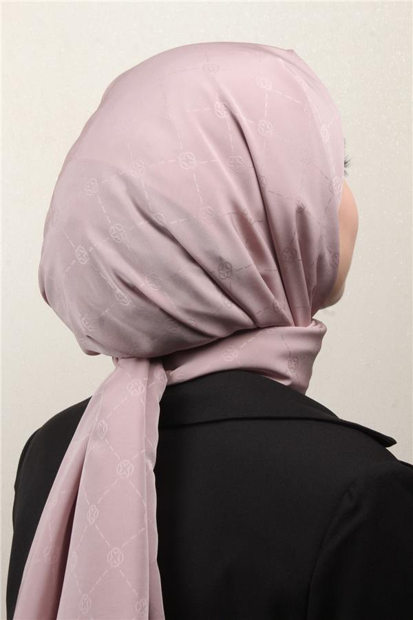 Aker Monogram İcon Şal 4112-21 Pudra