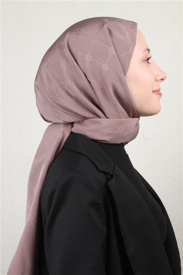 Aker Monogram İcon Şal 4112-22 Mocha