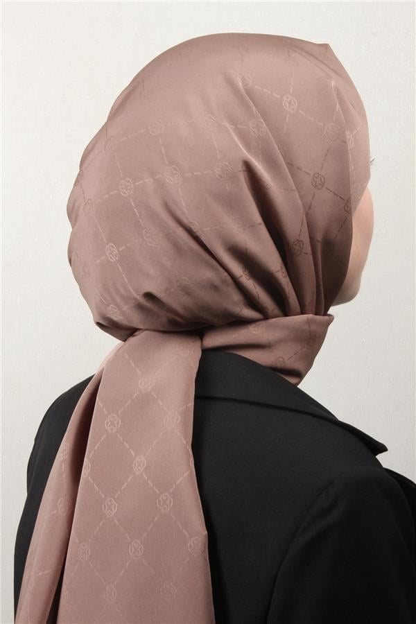 Aker Monogram İcon Şal 4112-6 Vizon