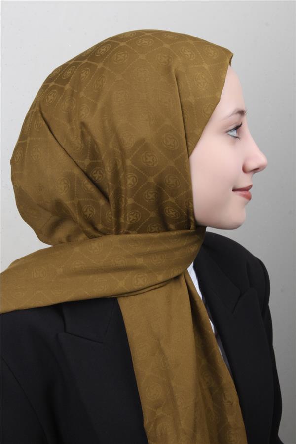 Aker Pamuklu Şal 1030800-930 Karamel