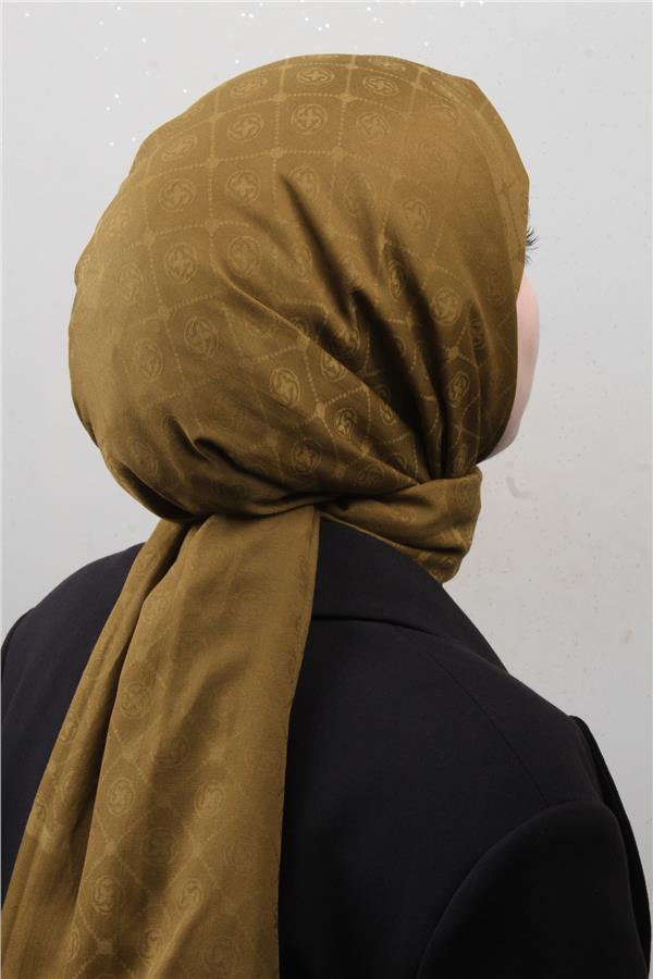 Aker Pamuklu Şal 1030800-930 Karamel