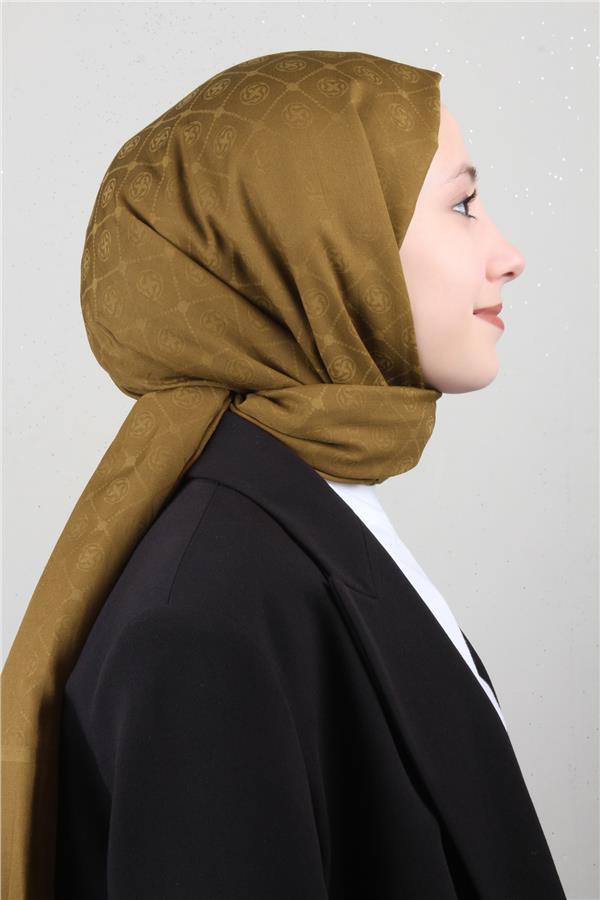 Aker Pamuklu Şal 1030800-930 Karamel