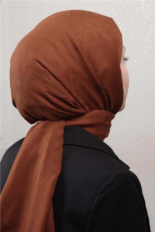 Aker Pamuklu Şal 1030800-961 Kiremit