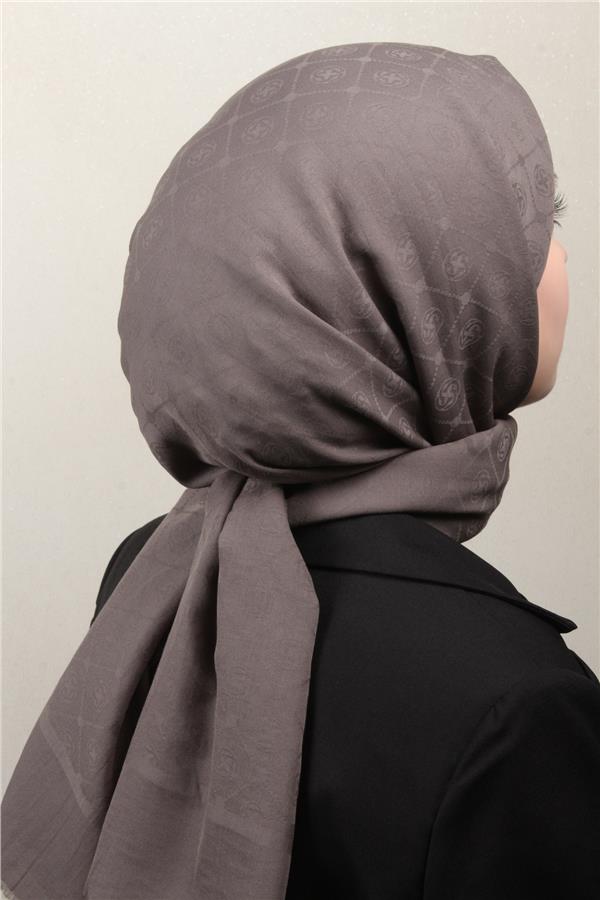 Aker Pamuklu Şal 4109-11 Koyu Duman
