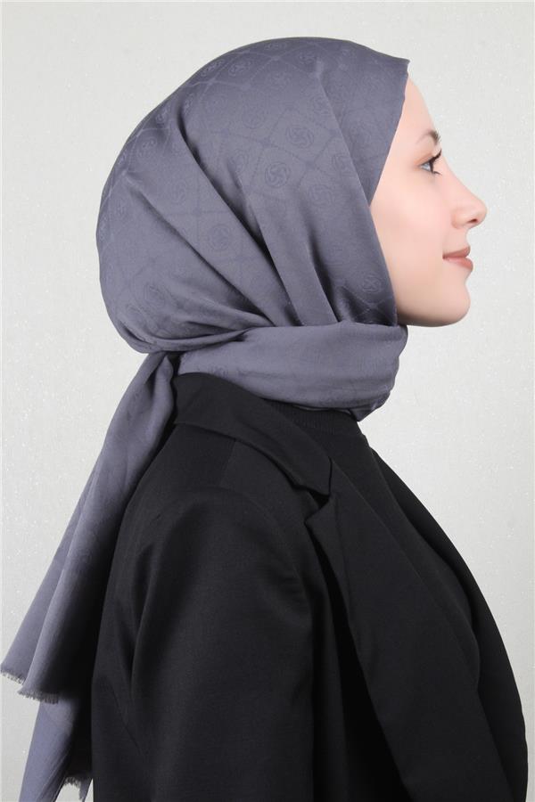 Aker Pamuklu Şal 4109-4 Füme