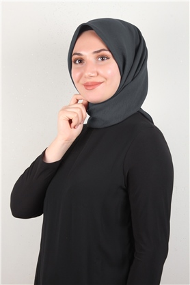 Alessa Pamuk Eşarp 2743-11 Antrasit