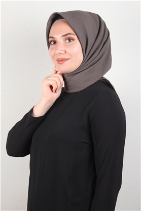 Alessa Pamuk Eşarp 2743-16 Kahverengi